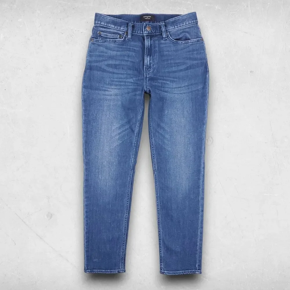 Banana Republic Jeans Men 31x30 Blue Travel Slim Stretch Smart Casual Denim